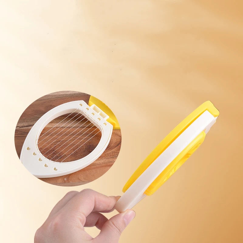 Stainless Steel Egg Cutter & Slicer – Multi-Purpose Kitchen Egg Divider Tool