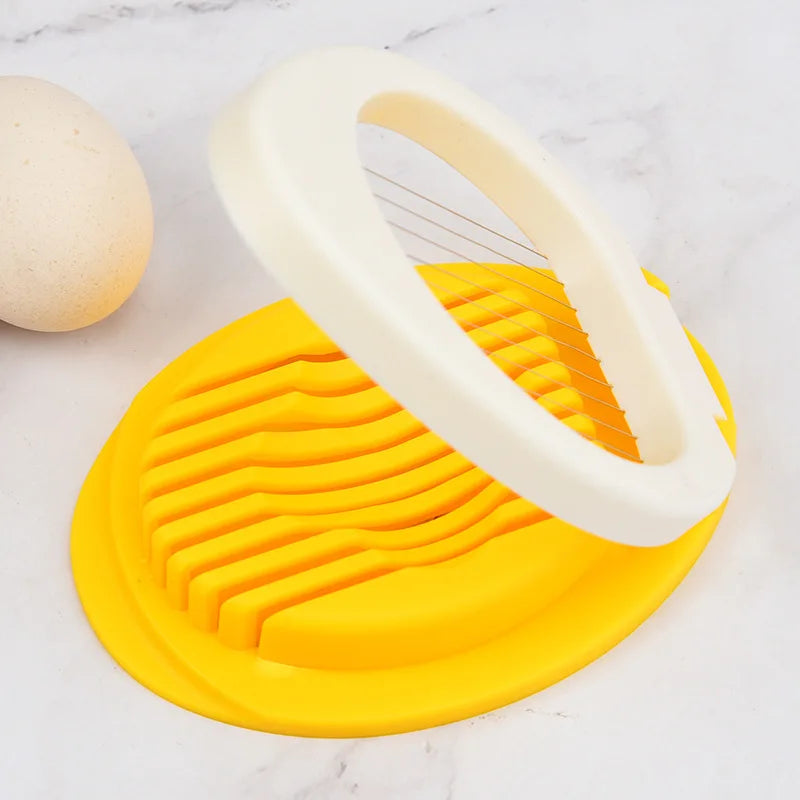 Stainless Steel Egg Cutter & Slicer – Multi-Purpose Kitchen Egg Divider Tool