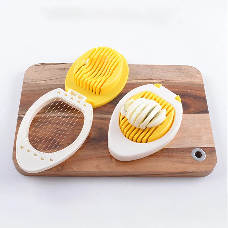 Stainless Steel Egg Cutter & Slicer – Multi-Purpose Kitchen Egg Divider Tool