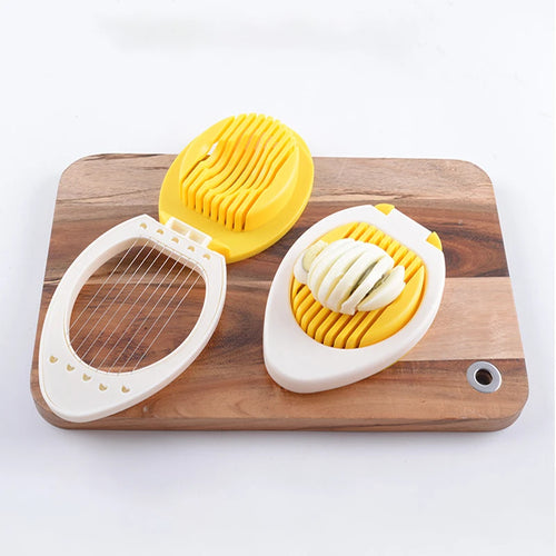 Stainless Steel Egg Cutter & Slicer – Multi-Purpose Kitchen Egg Divider Tool