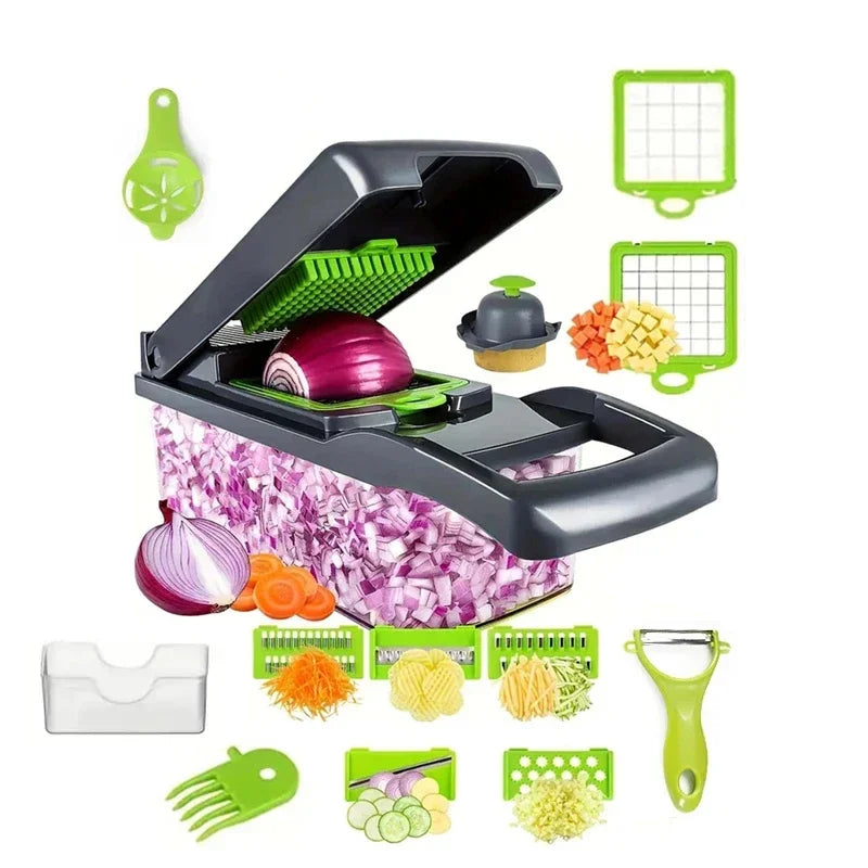 14/16 in 1 Multifunction Vegetable Chopper